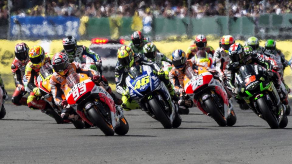 Situasi balapan MotoGP. - INDOSPORT